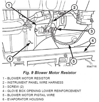 2003 blower resistor asukoht.JPG